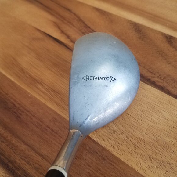 TaylorMade Pittsburgh Persimmon Metalwood 3 Wood 17° Taylite Steel Shaft 45" - Picture 2 of 7